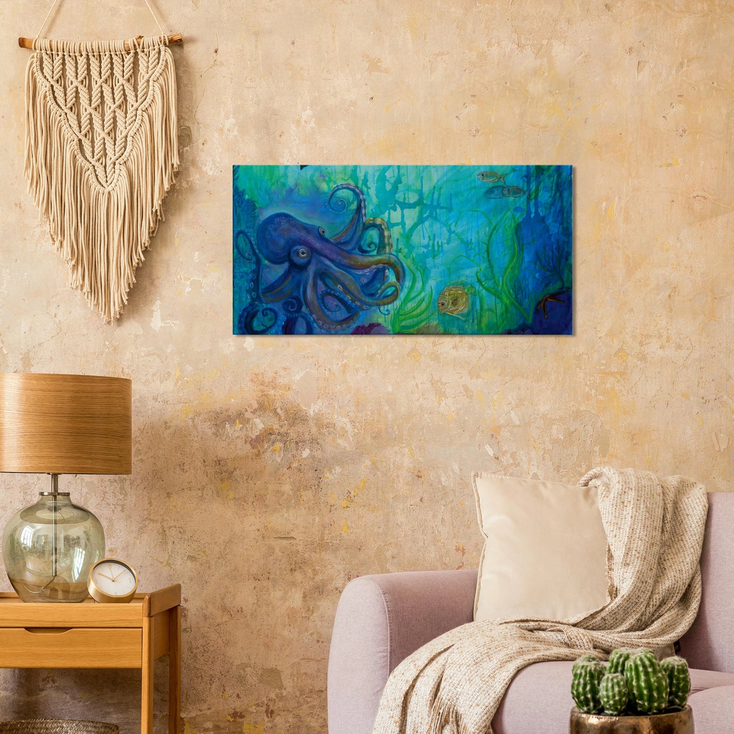 "Signor Polpo Holds Court" - Original