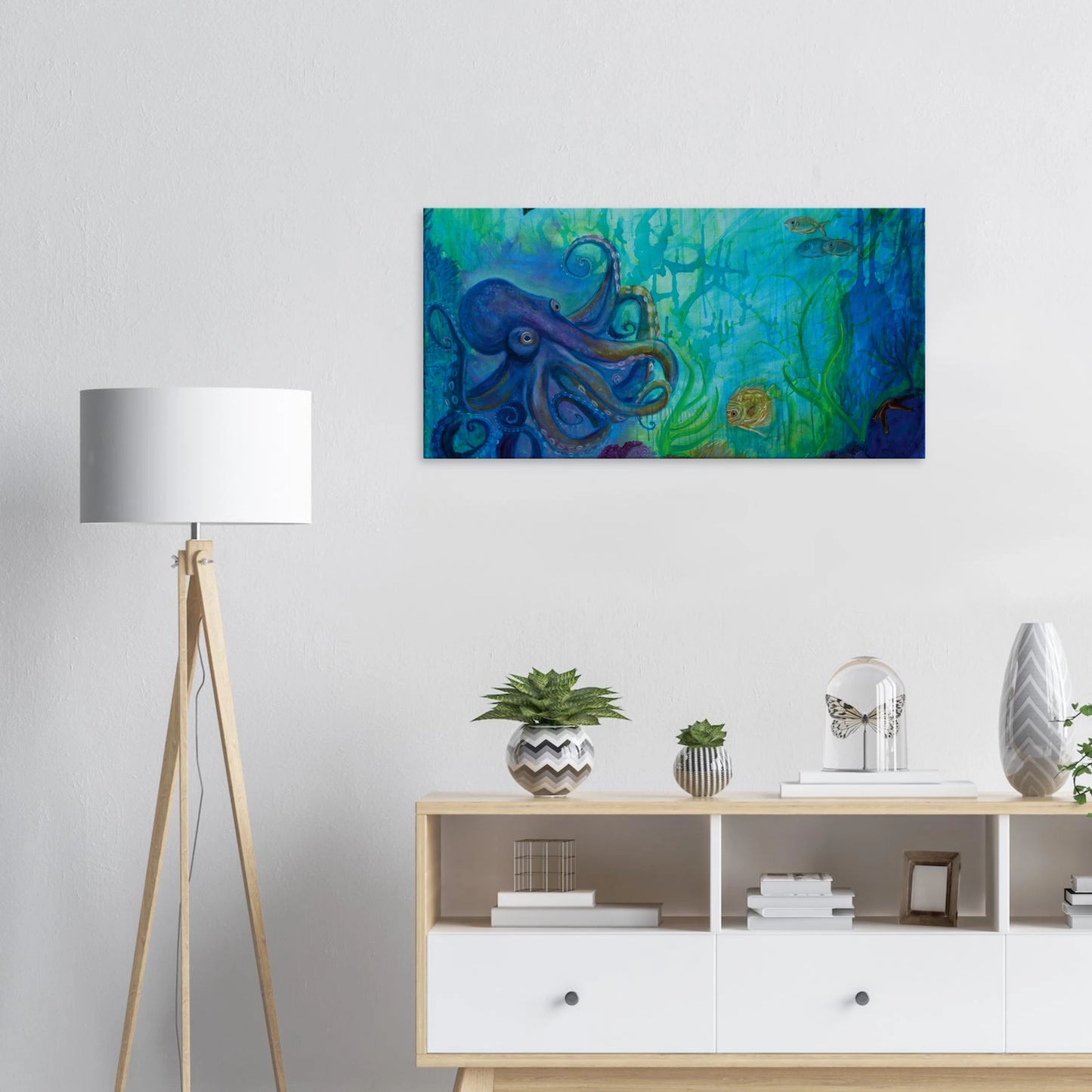 "Signor Polpo Holds Court" - Original