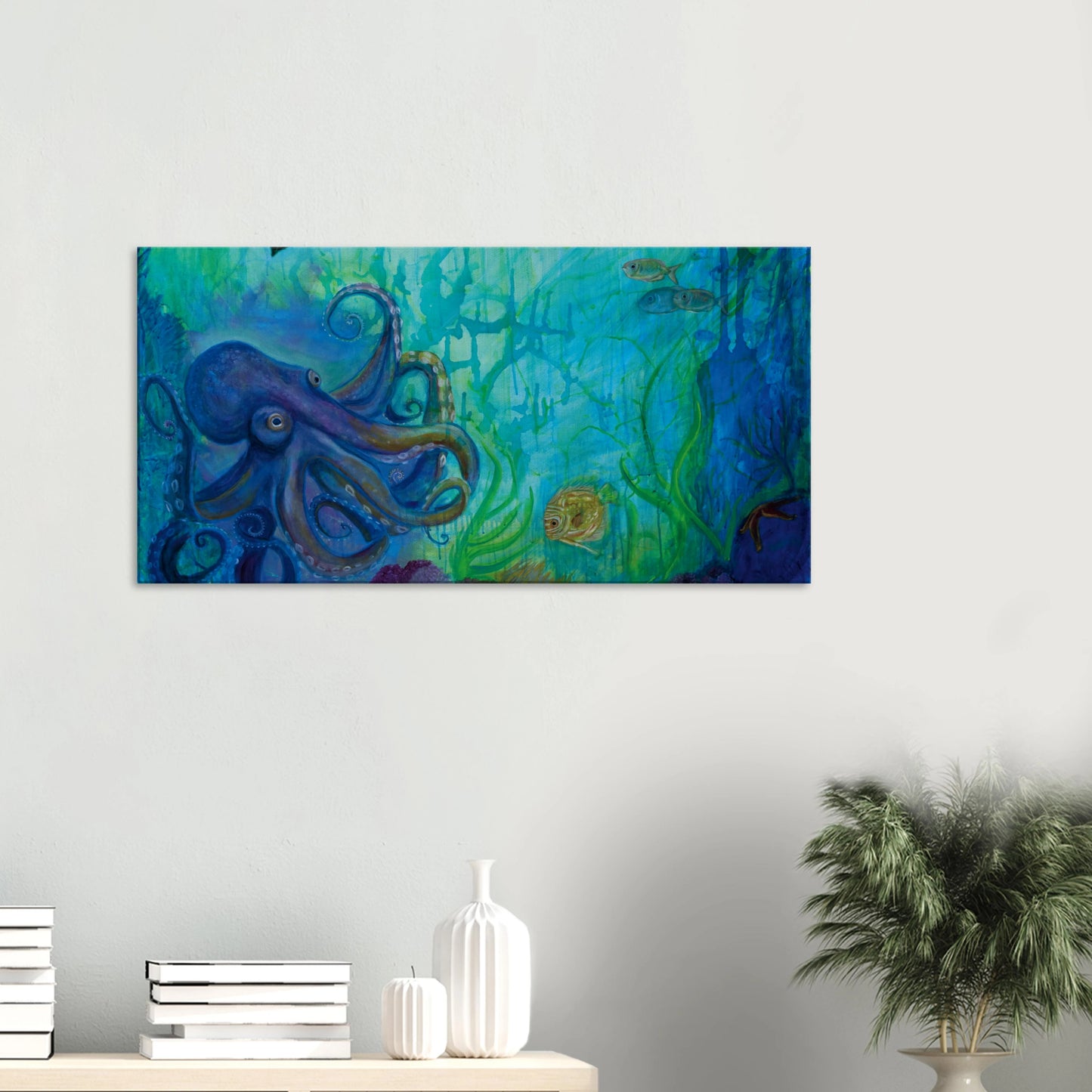 "Signor Polpo Holds Court" - Original